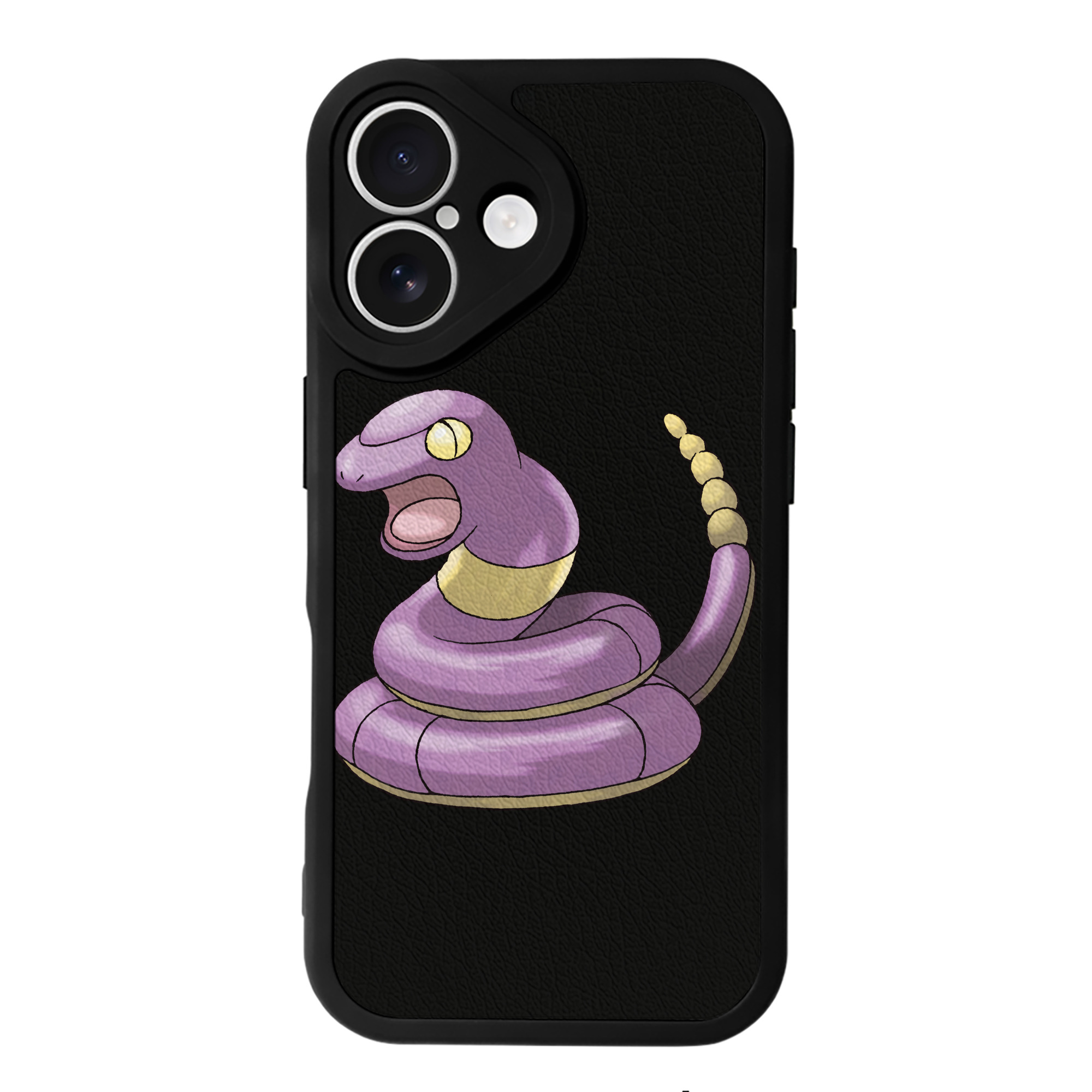 （画像用） ポケットモンスター Pokémon 【iPhone 16シリーズ対応】シリコンスマホケース（レザー調） 材質：シリコン